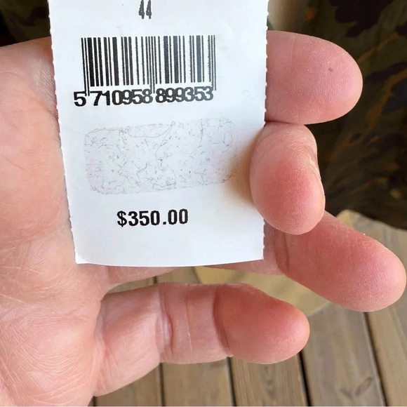 NWT GANNI Heavy Satin Printed Logo Short Dress Size 44 (US 10/12) Olive  *read - Picture 10 of 16